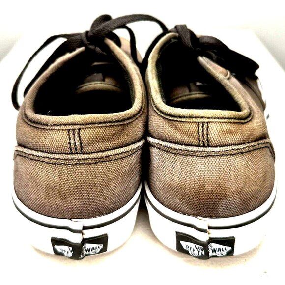 Vans Off the Wall Mens Shoes Low Top Skateboarding Tennis Sneakers Gray Size 7 - Picture 7 of 12